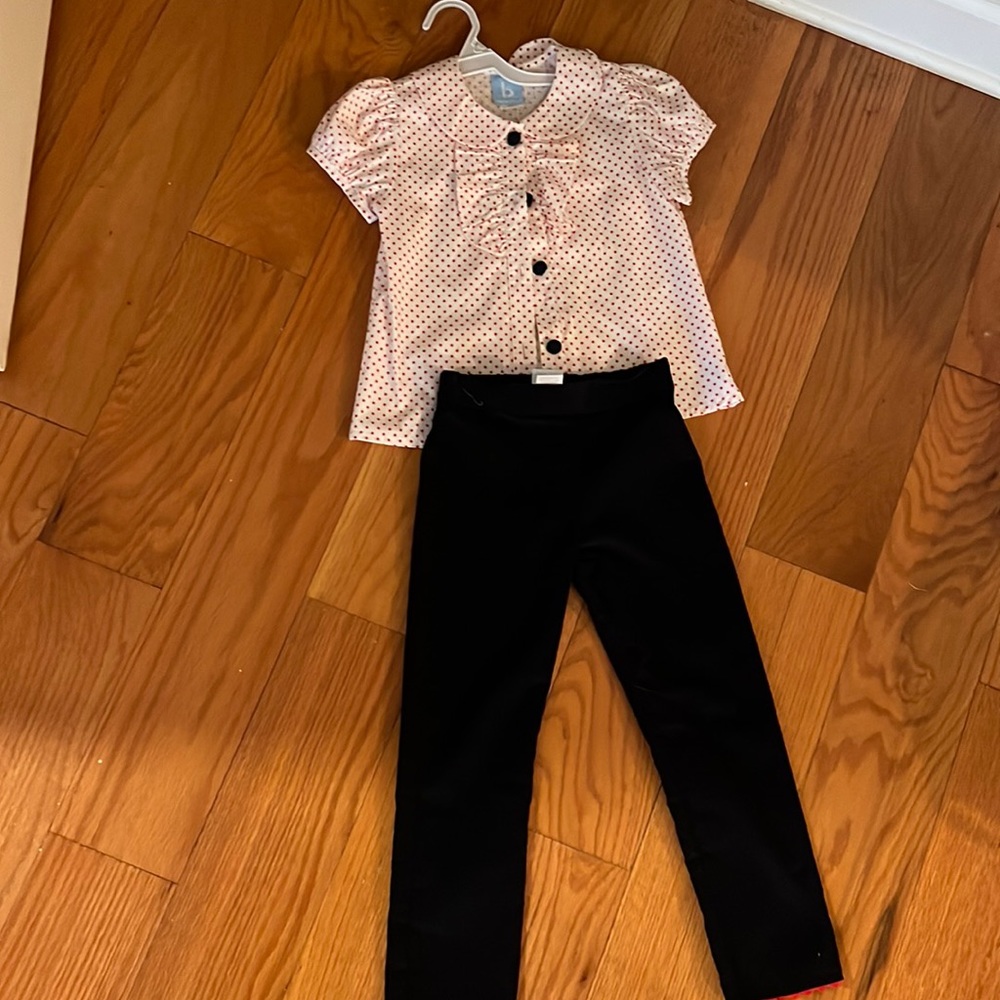 Bella bliss size 5 corduroy outfit
